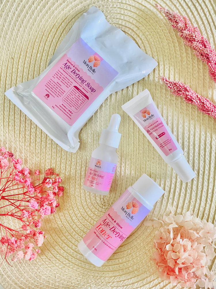 Mon Belle's Revive & Glow Age-Defying Line